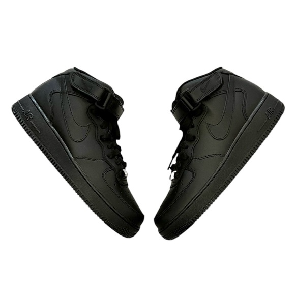 NEW Nike Air Force 1 Men’s Mid '07 Legendary Sneakers size 7 Black - Picture 7 of 14
